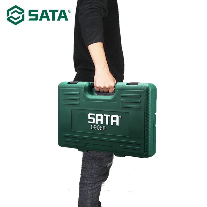 SATA 12 шт 12,5 мм Пневматический рукав метрический набор аппаратных средств 7/16 ''1/2'' 9/16 ''5/8'' 11/16 ''3/4'' 09008''