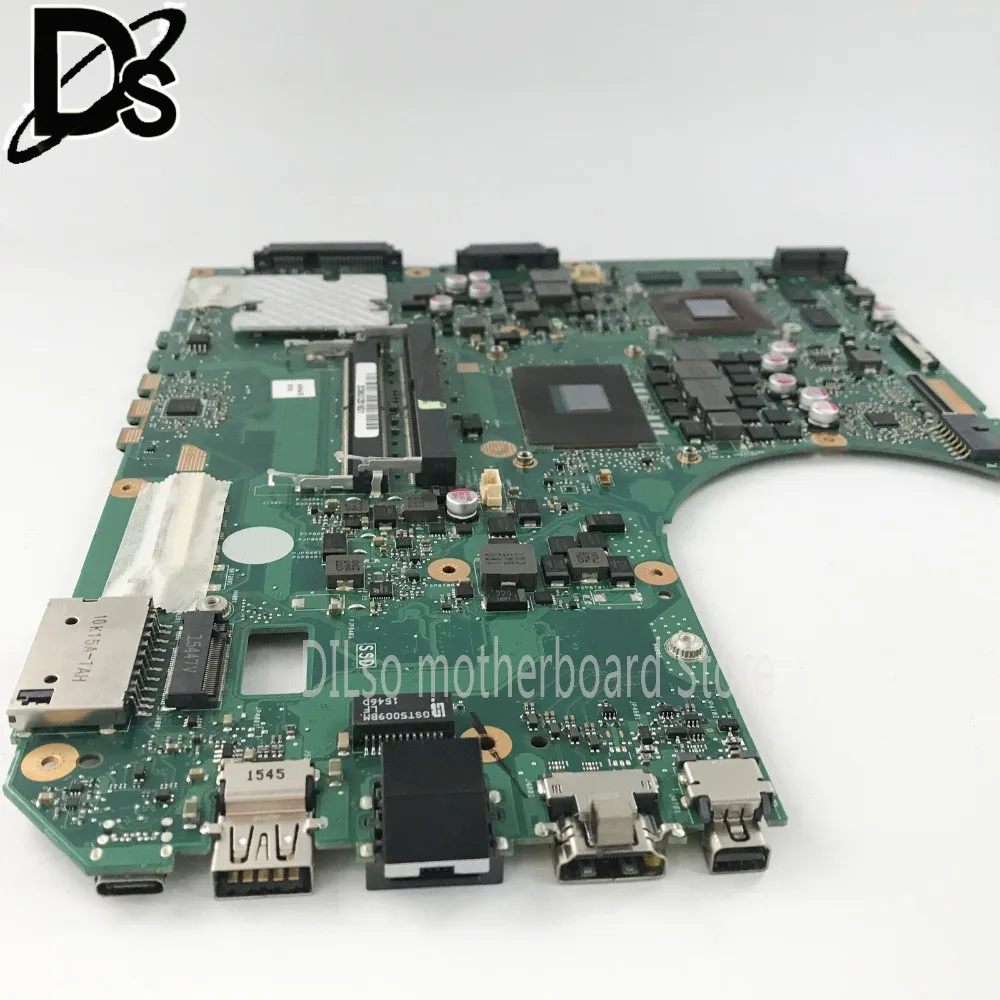  KEFU N552VX for ASUS N552VX6300 N552VW N552 N552V mainboard motherboard For I7-6700hq gtx950 4gb mo