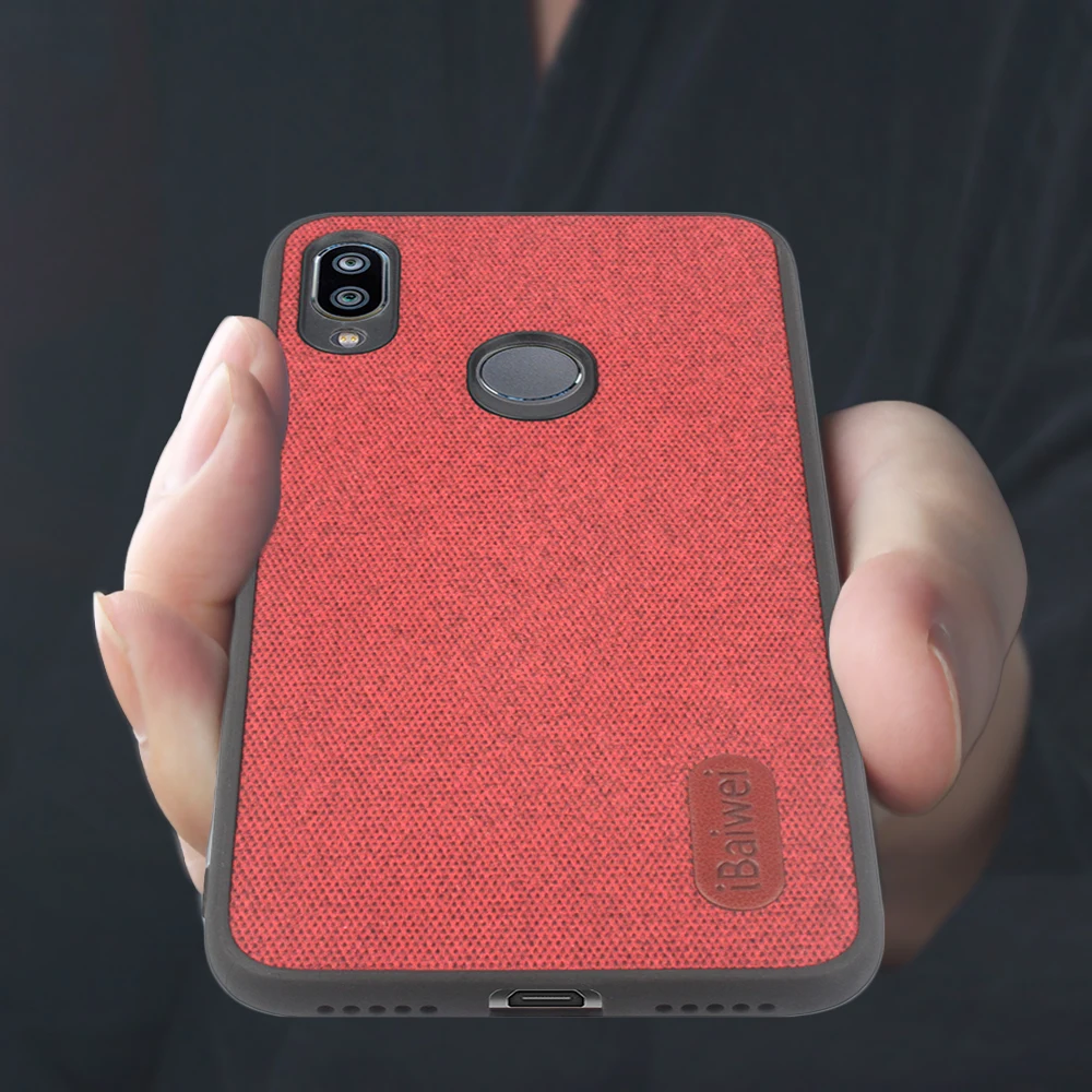 

For Xiaomi Redmi Note 7 Case Redmi Note 7 Back Cover Silicone Fabric Shockproof Protective Cases for Xiaomi Redmi Note 7 Coque