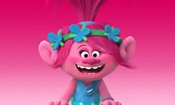

N0103 Trolls Movie Wall Sticker Silk Fabric Poster Art Indoor Decor Bright
