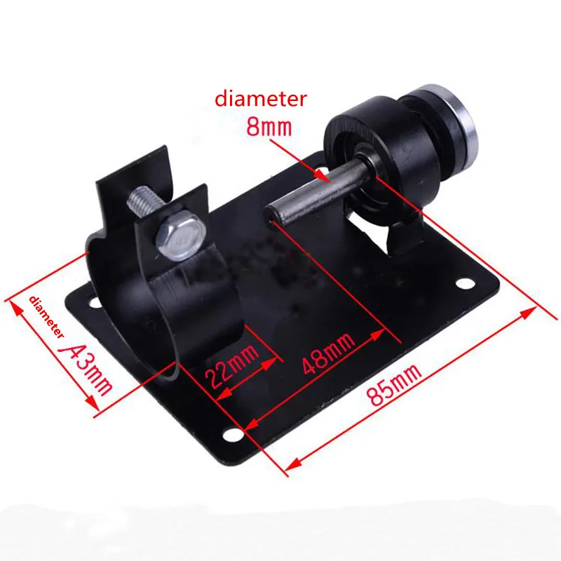 15 шт./компл. Электрический ручной сверлильный станок для резки полировальные шлифовальные сиденье подставка-держатель с креплением кронштейна машины стержень с полированные прокладки Ключ, дюймовый стандарт