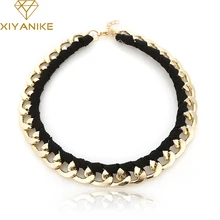 Горячая распродажа, специальное предложение, Трендовое женское ожерелье с подвеской, ювелирные воротнички, ожерелья, большое ФЛУОРЕСЦЕНТНОЕ ожерелье N298