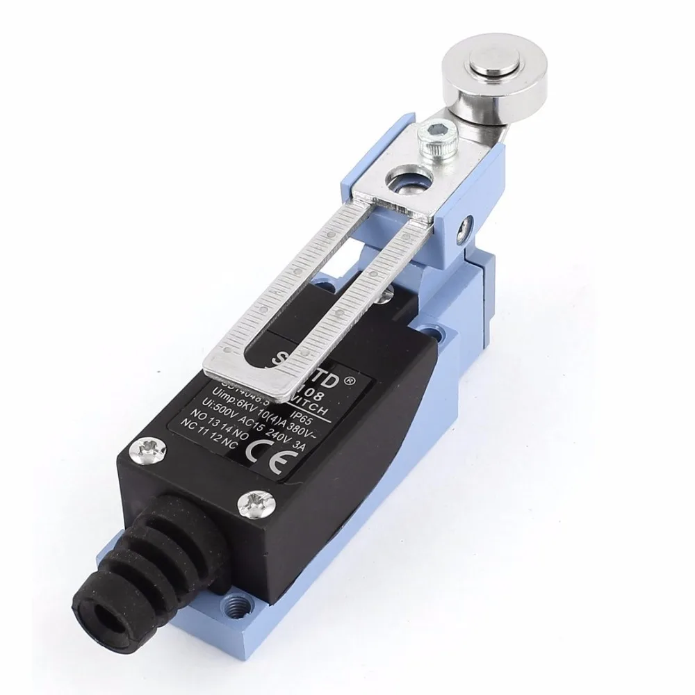 TZ 8108 Momentary DPST Adjustable Roller Arm Limit Switch for CNC Mill