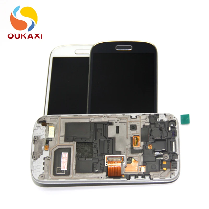 Синий для Samsung Galaxy S4 Mini i9190 i9195 ЖК-дисплей сенсорный экран дигитайзер в сборе с