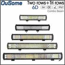 15,17, 20,23, 26 polegada 216,252,288,324,360 w CONDUZIU a Luz do Trabalho LEVOU Barra de Luz para a Motocicleta Tractor Boat Off Road 4WD 4×4 caminhão SUV ATV