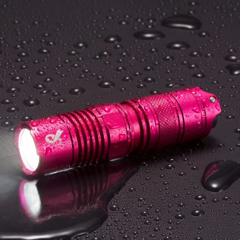 1 шт. Лучшая цена NITECORE P05 розовый/черный 18350 CREE U2 светодиодный Военный полицейский