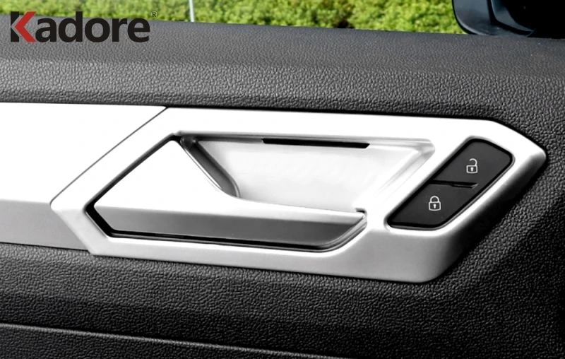 Для Volkswagen T-Roc TROC внутренняя дверная ручка крышка Накладка вставка наклейка панель автомобильные аксессуары