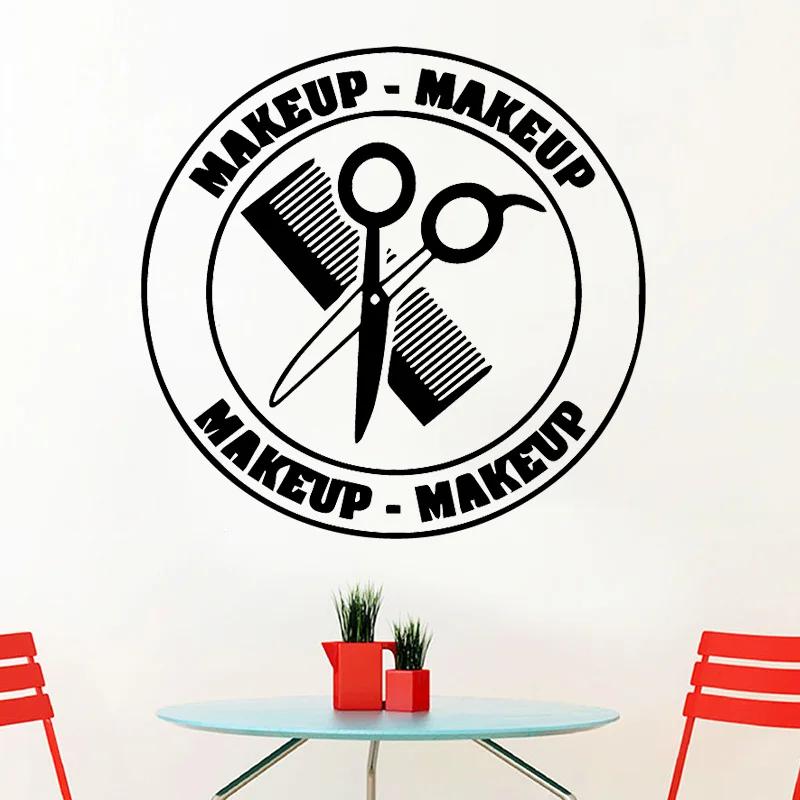 

Classic Barber Shop Wall Sticker For Windows Decoration Accessories Quotes Diy Pvc Wall Paper Murals
