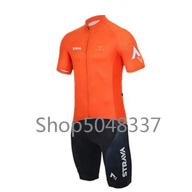 Triathlon Suit Men Sport Set Summer Cycling Jersey Pro Team Strava Ropa Ciclismo Maillot Boys Cycling Skinsuit