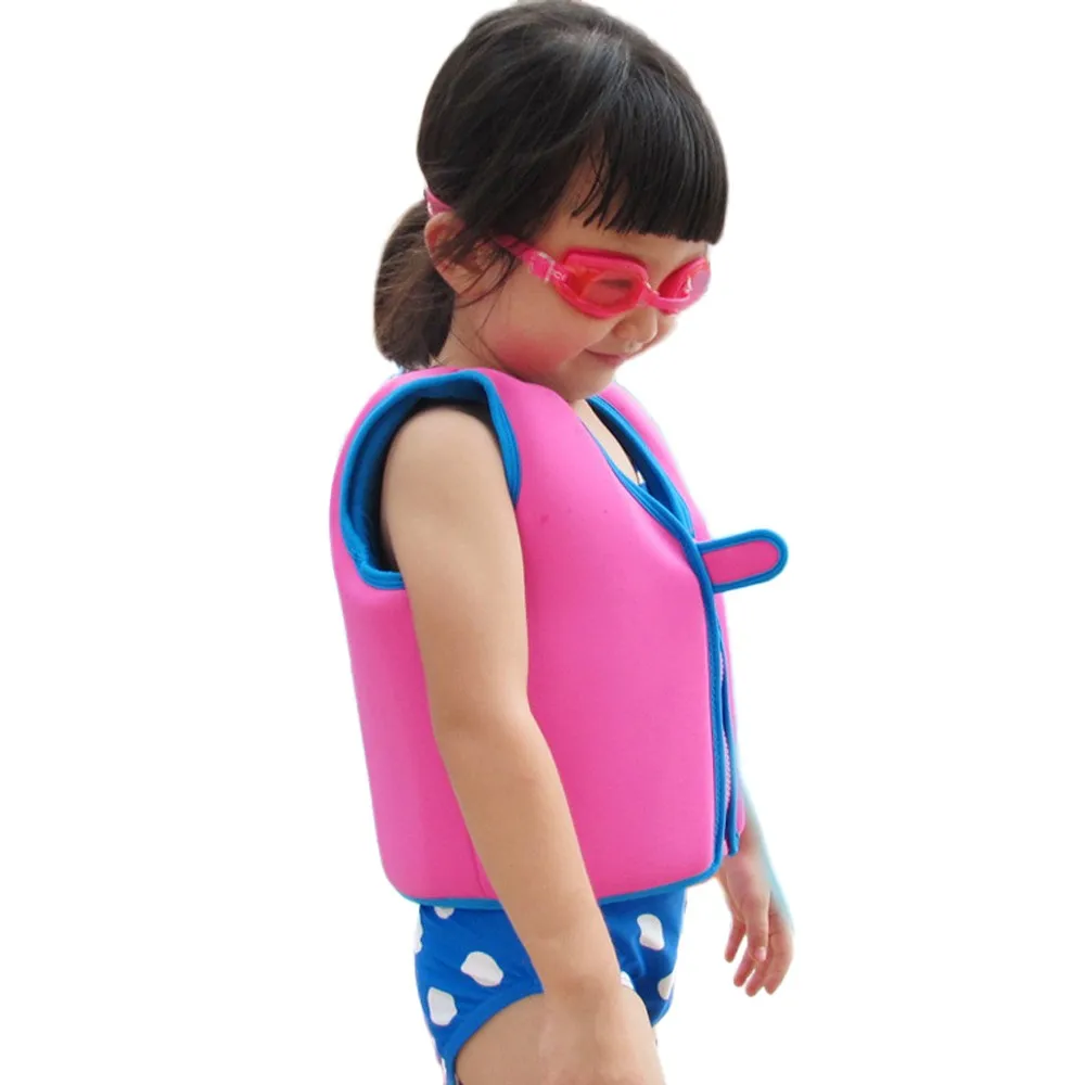 

New Arrival 2018 Buoyant Kids Children's Swimming Float Suit Swim Jacket Vest Life Jacket Great For Kids Gifts
