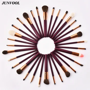 

32pcs Jujube Red Makeup Brushes Set Make Up Powder Brush Pinceaux Maquillage Beauty Cosmetic Tools Kit Eyeshadow Lip Multi Brush