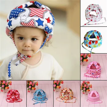 

Baby Toddler Cap Anti-collision Protective Hat Baby Safety Helmet Soft Comfortable Head Security&Protection Adjustable