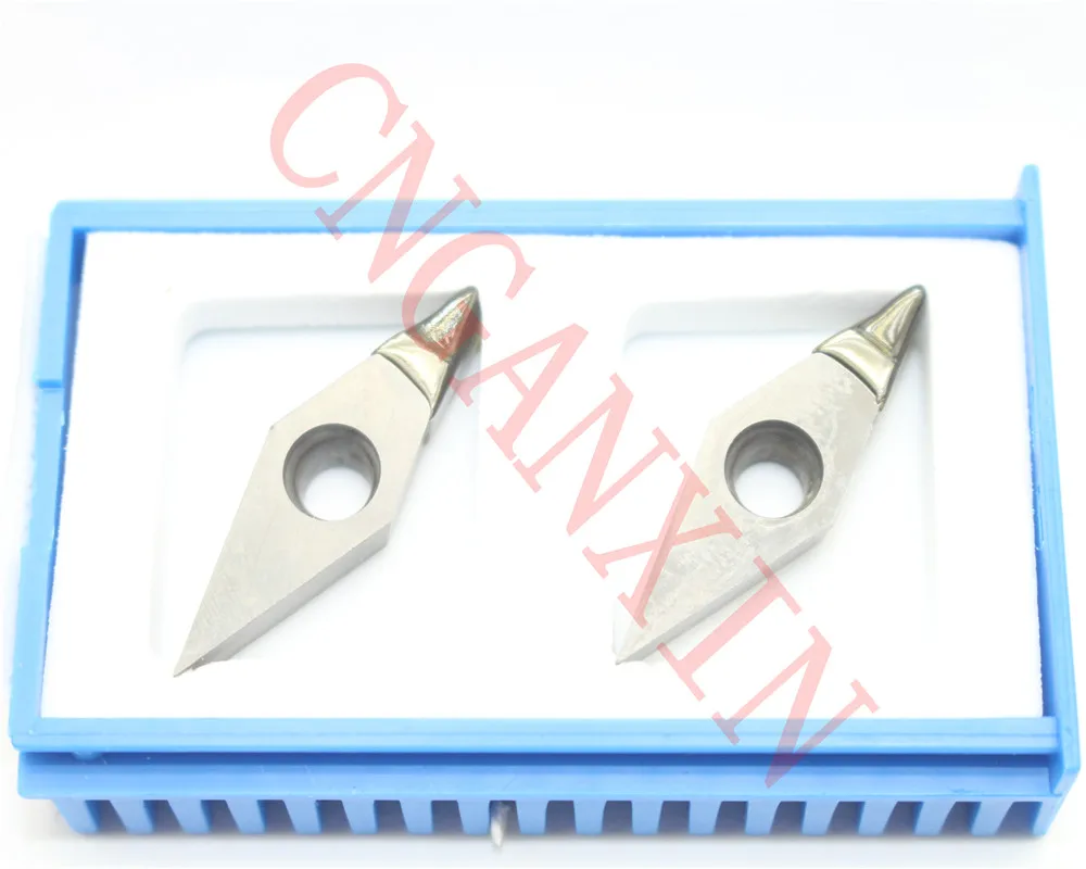 고정밀 2 pcs 새로운 pcd vcgw 160402 pcd 다이아몬드 cnc 블레이드 인서트|터닝 툴| - AliExpress