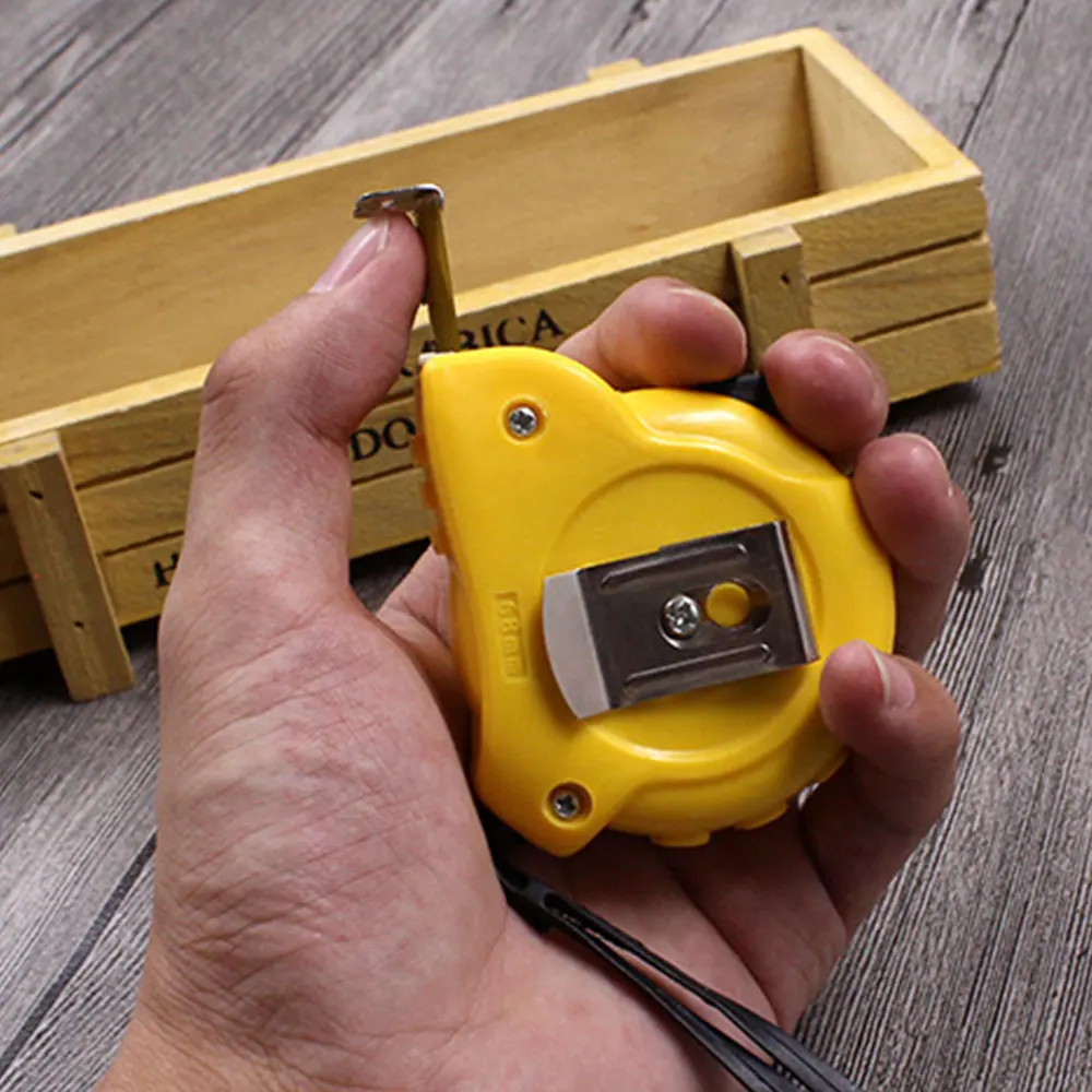 

300CM Steel Tape Measure Tapeline Retractable Measuring Tools Home Supplies