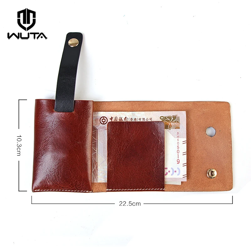 WUTA 714 мини-чехол для карт прозрачный акриловый шаблон простой кошелек акриловый кожаный Узор Набор кожаных инструментов для рукоделия модель