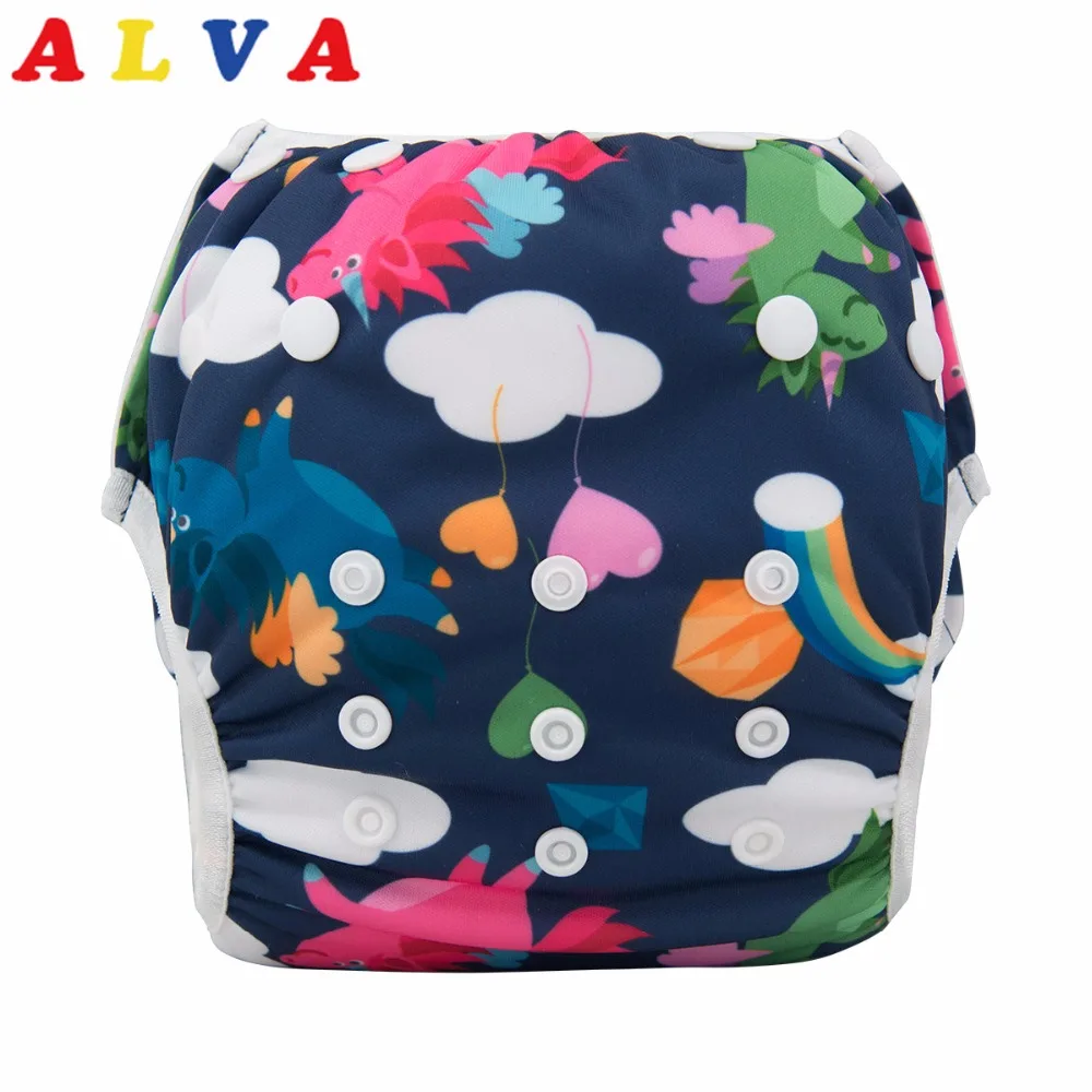 New 2017! Alvababy Washable Swim Diapers Waterproof Adjustable Swim Nappy Swimming Poolin Baby