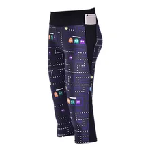 WF427 горячие летние женские тренировочные брюки сексуальные спортивные брюки с высокой талией женские спортзал, фитнес, упражнения, бриджи для бега плюс размер