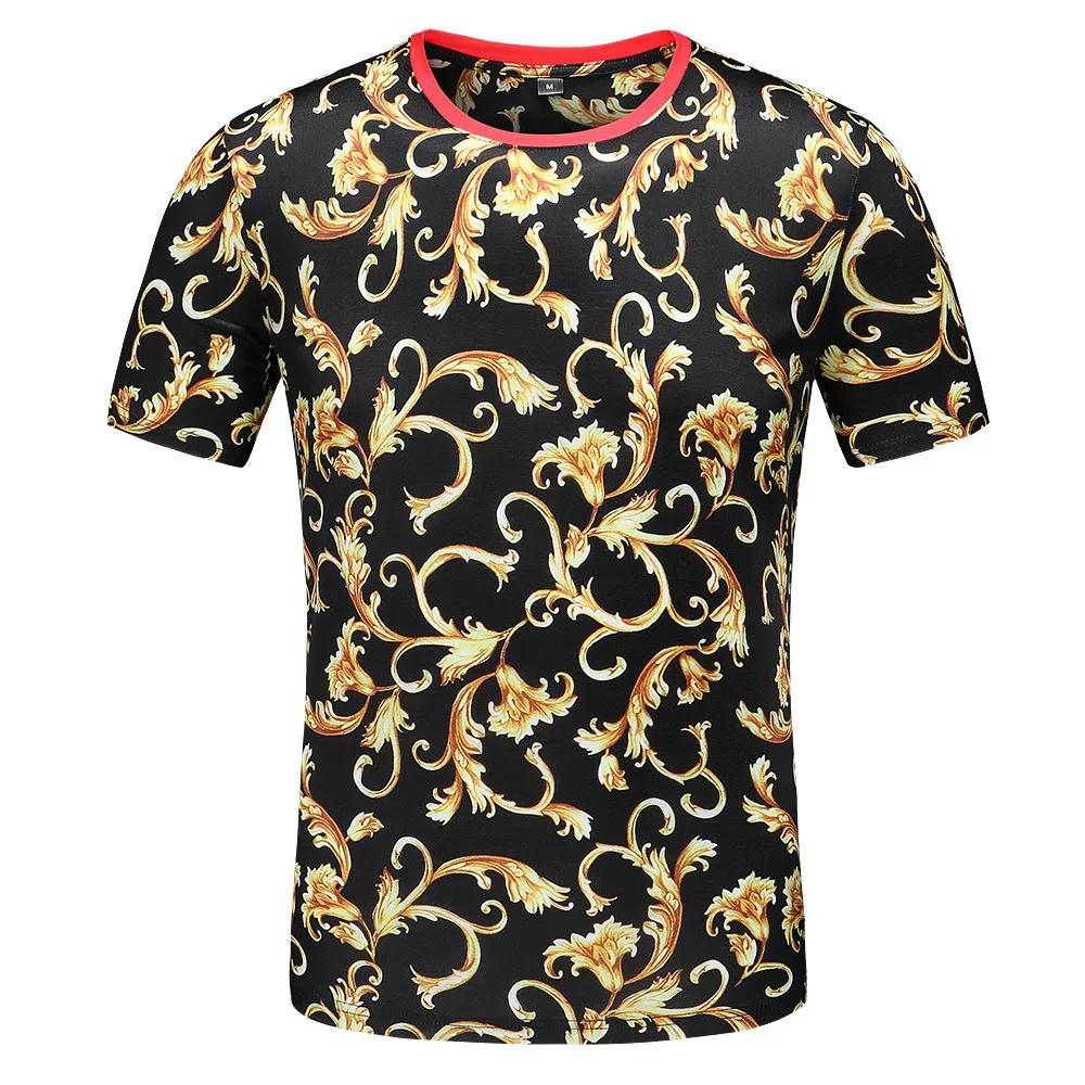 

High New Novelty Brand Unisex Camo Flowers T Shirts T-Shirt Hip Hop Skateboard Street Cotton T-Shirts Tee Top #AU2
