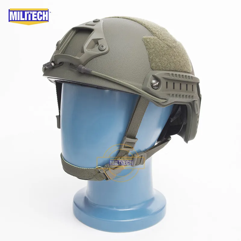 MILITECH Быстрый OD зеленый FA стиль супер ABS страйкбол тактический шлем Ops Core высокой