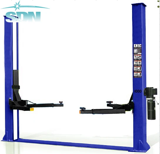 Two post car lift hydraulic auto lift double cylinder car hoistin Tire