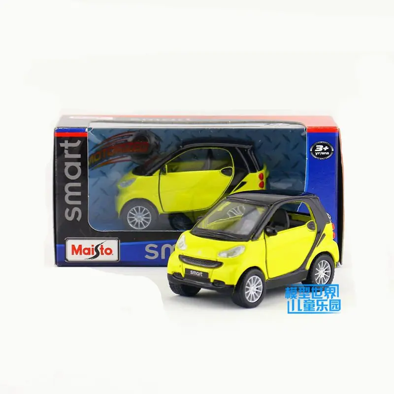 Бесплатная доставка/игрушка Maisto/модель из литого металла/Масштаб 1:32/Smart Fortwo Super