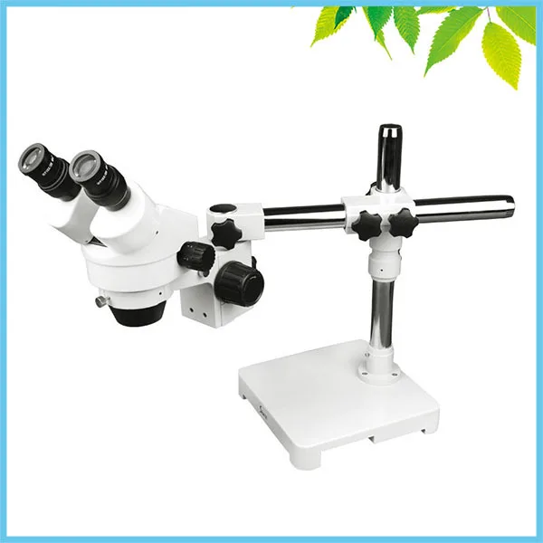 

7X-45X Single Bar Boom Stand Long Arm Binocular Stereo Zoom Microscope TXB1-D9