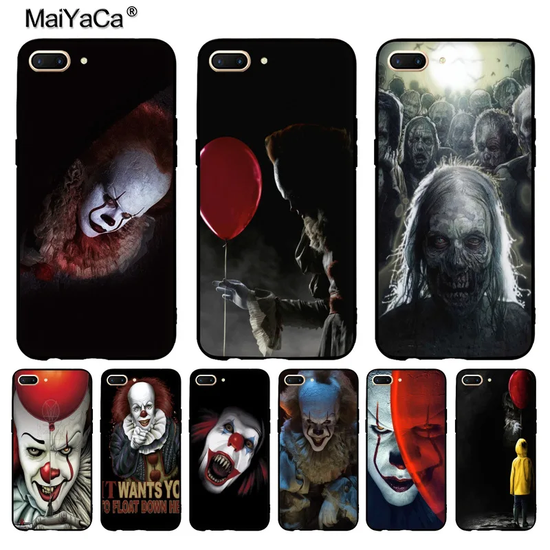 

MaiYaCa Pennywise The Clown Horror Luxury Vertical phone case for OPPO R9s R11 R9 R15 casefor vivo X9sPLUS X20plus case