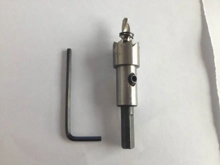 Free shipping of 13mm hss metal plate opener drill bits core bits or