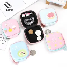 TTLIFE Women Mini Zipper Coin Purse Cartoon Fruit Banana Small Change Purse Wallet Pouch Bag for Kids Gift Organizer Storage Bag kawaii fruit coin purse holders children apple strawberry plush purse bag zipper change purse wallet kids girl women for gift