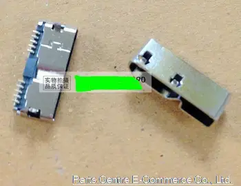 

100 micro 3.0 10 P Pin socket connector USB jack mini 10 phone charging port to be able to go back and mobile hard disk,11.3