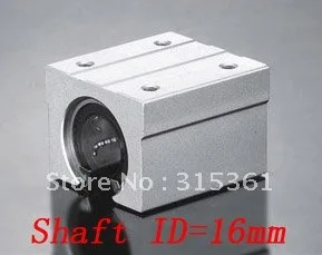 

Free Shipping 10PCS/Lot SBR16UU 16mm Open Linear Bearing Slide Linear Motion Block XYZ CNC SBR Series