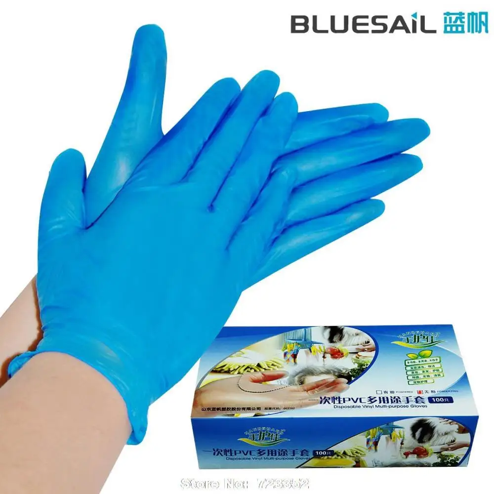 LanFan disposable gloves laboratory glove oil oil acid and alkali
