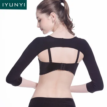

IYUNYI Women Arm Shapers Back Shoulder Corrector Slimming Underwear For Women Fat Burning Humpback Prevent Arm Control Shapewear