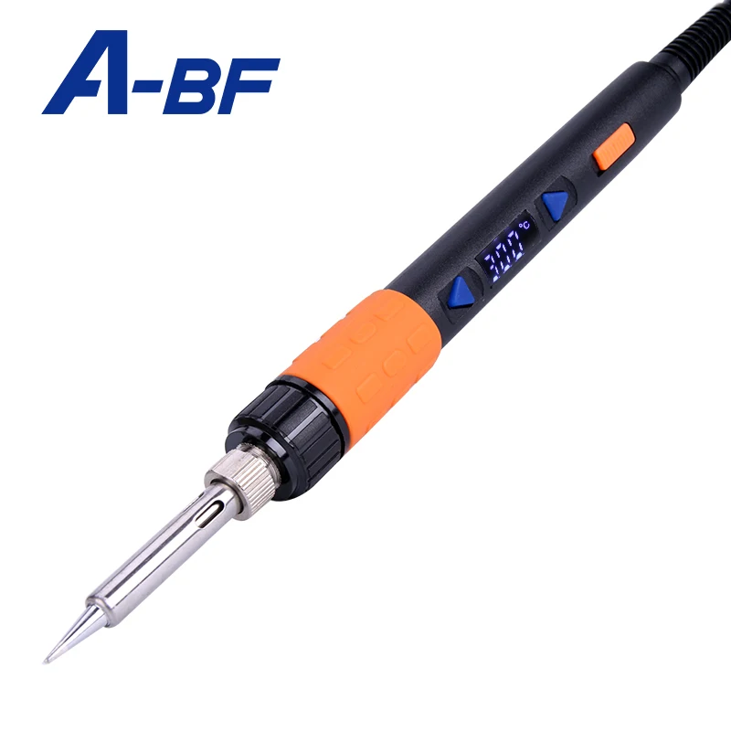 Goede A BF GT90E 90W Digitale Lcd Elektrische Soldeerbout Kit Temperatuur Verstelbare 220V Soldeerbout Tips Soldeerbout Stand