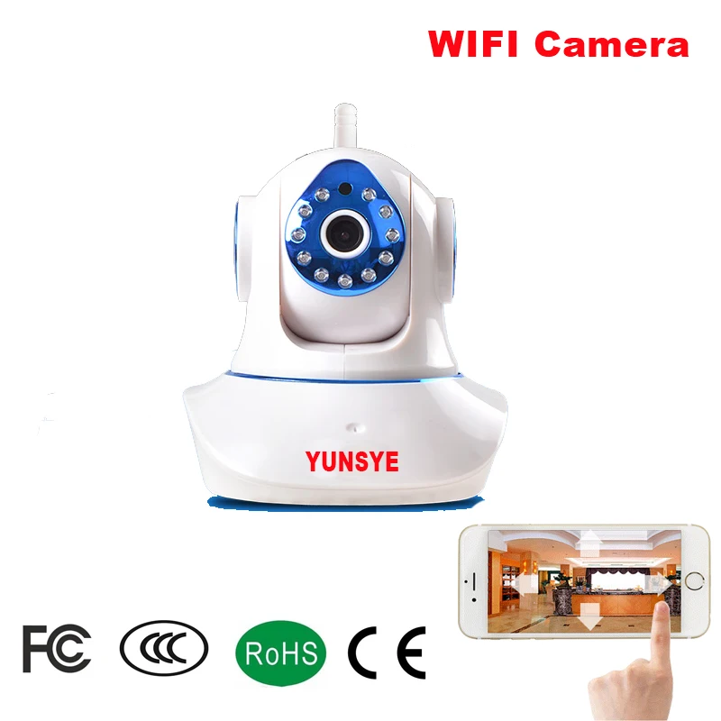 

YUNSYE HD 960P Wireless Wifi Ccamera IP Network Motion Detect Camera Mini Wifi HD 960P Home Security Camera / Baby Monitor