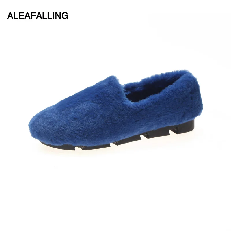 

Aleafalling Women Snow Boots Flock Cute Women Winter Warm Boots Slip On Fashion Home Zapatos Mujer Girl's Warm Boots WBT330