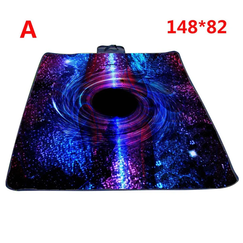 2019 Waterproof outdoor camping mat picnic blanket beach carpet folding travel beach mat camping mat inflatable sleeping 40J3 (3) - 