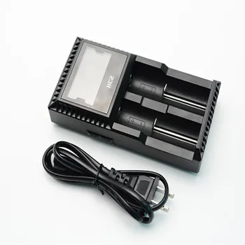 

100 Piece KingWei HC2 Li-ion US EU AU UK Plug LCD Screen Universal Charger for IMR LiFePO4 NI-MH Rechargeable Battery Charger