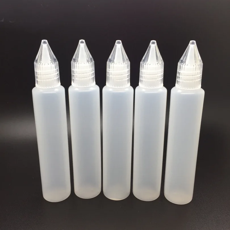 

JVSURF 3pcs/Lot 15ml 30ml refillable E Liquid Plastic Dropper Bottle With Wide mouth Empty Pen Bottle For E Liquid vape oil
