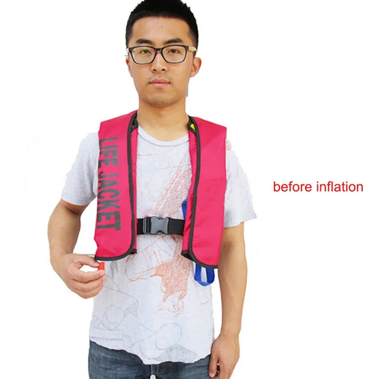 Automatic Inflatable Swiming Life Vest Fishing Life Jacket  (8)