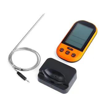 

LCD Digital Wireless Barbecue Meat Thermometer Remote Grill Cooking Probe Kitchen Cooking BBQ Tool for All kinds of Meat