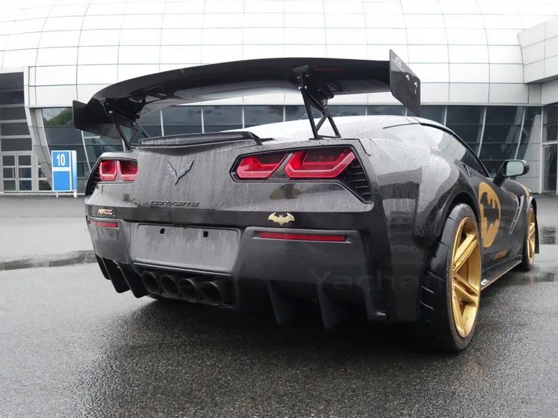 2014-2015 Chevrolet Corvette C7 RK-Sports Style Rear Diffuser CF (27)