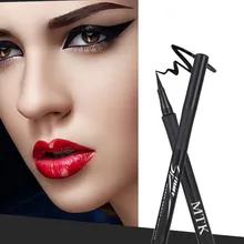 Долговечная Водонепроницаемая устойчивая к поту жидкая подводка для глаз черная не Цветущая подводка для глаз Ручка Макияж Косметический инструмент для женщин подарок для леди