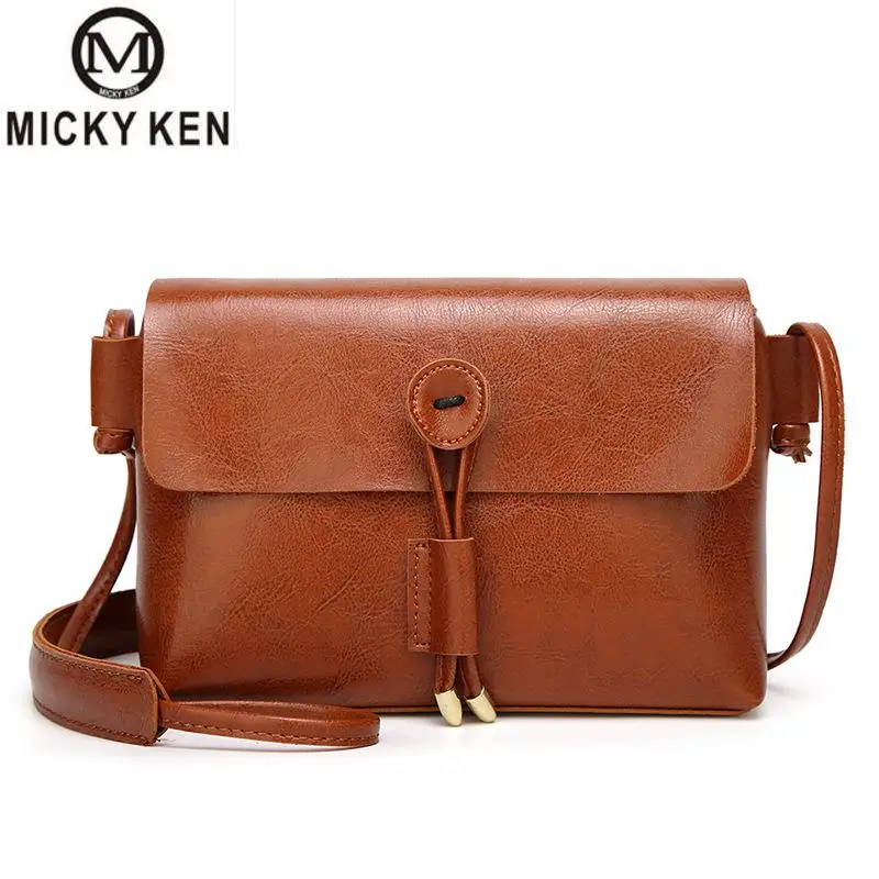 

British Fashion Simple Small Square bag Women's Designer Handbag 2019 High-quality PU leather Button Tassel Shoulder bags