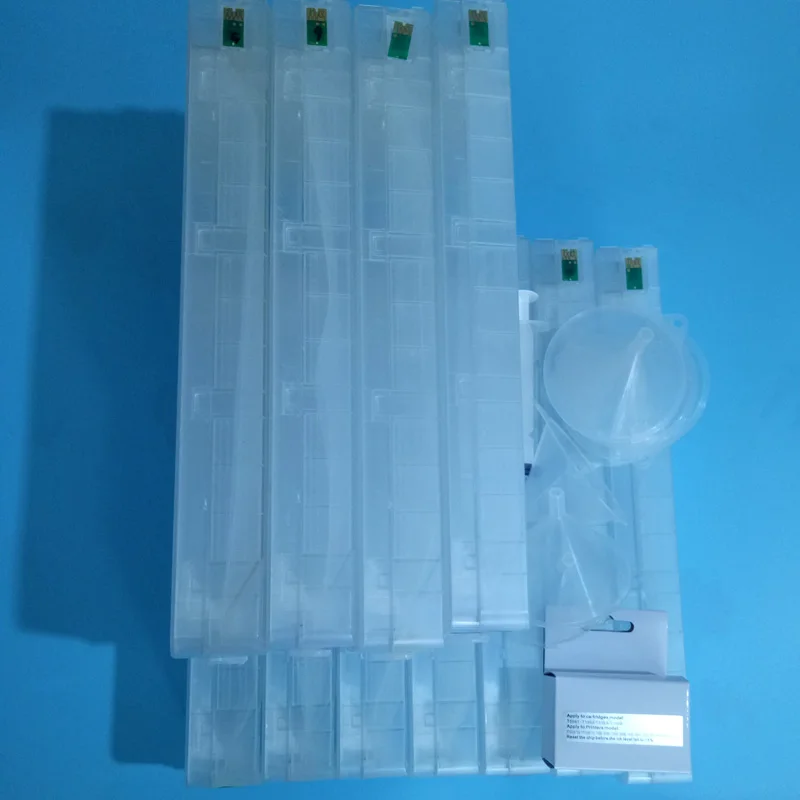 11 цветов перезаряжаемый картрижэ с сброса чипов и монтажное приспособление для чипов для Epson 7900 9900 принтера