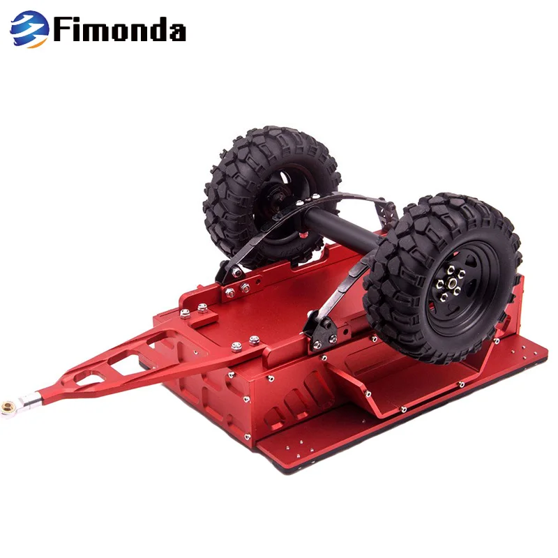 Алюминиевый Радиоуправляемый прицеп высокого качества для 1/10 RC Rock Cralwer Car Axial SCX10 Traxxas TRX4 TAMIYA CC01 D90 Cars Hopper