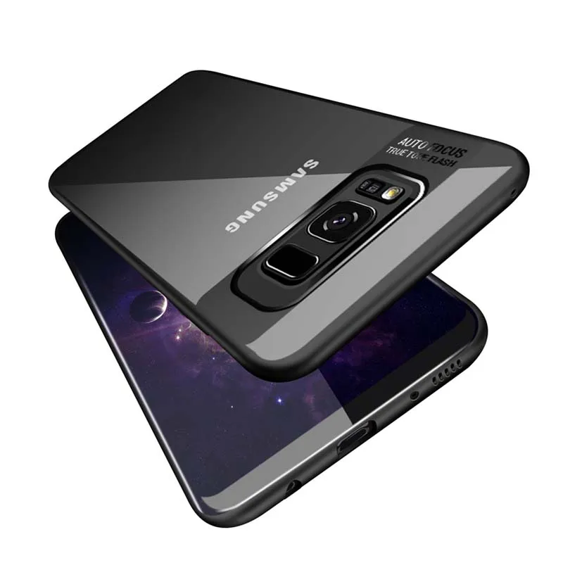 

S8Plus Case High Quality Silicon Phone Case for Samsung S8 S9 S9Plus Note8 Note9 S7 S6edge Case Coque Soft TPU Full Back Cover