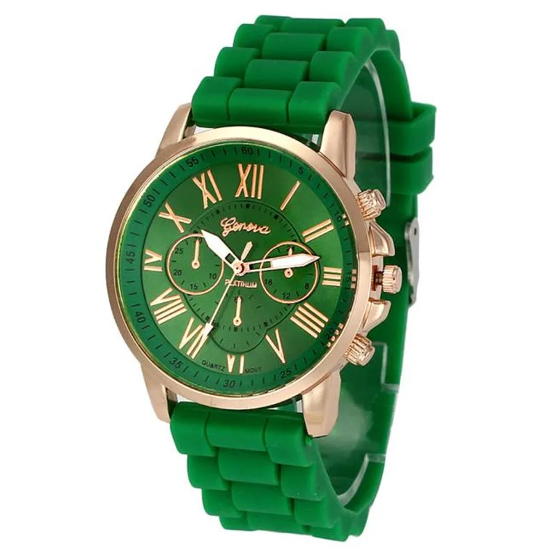 

2019 New temperament Arrival Women Watches Geneva Multicolor Women Fashion Stainless Steel dial Sport Analog Wrist Watch #W