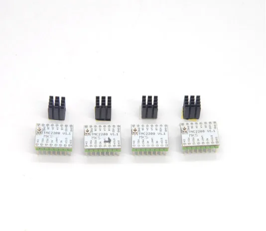 

4 pcs TMC2208 Stepper Motor TEVO 3D Printer Parts Nereus Updated Driver Step Stick control board