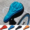 Bicycle Saddle 3D Soft Seat Cover Gel Silicone Cushion Cycling for Bike ultralight saddle Extra Comfort Ultra Soft Foam cover ► Photo 1/6